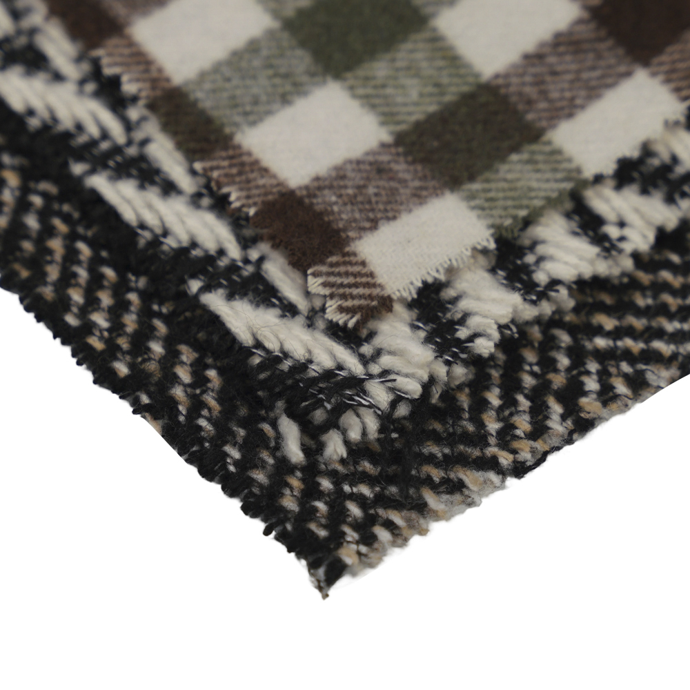 その他 100%、720G/M、クラシック黒と白、ツイード糸、ML-70230021-22090