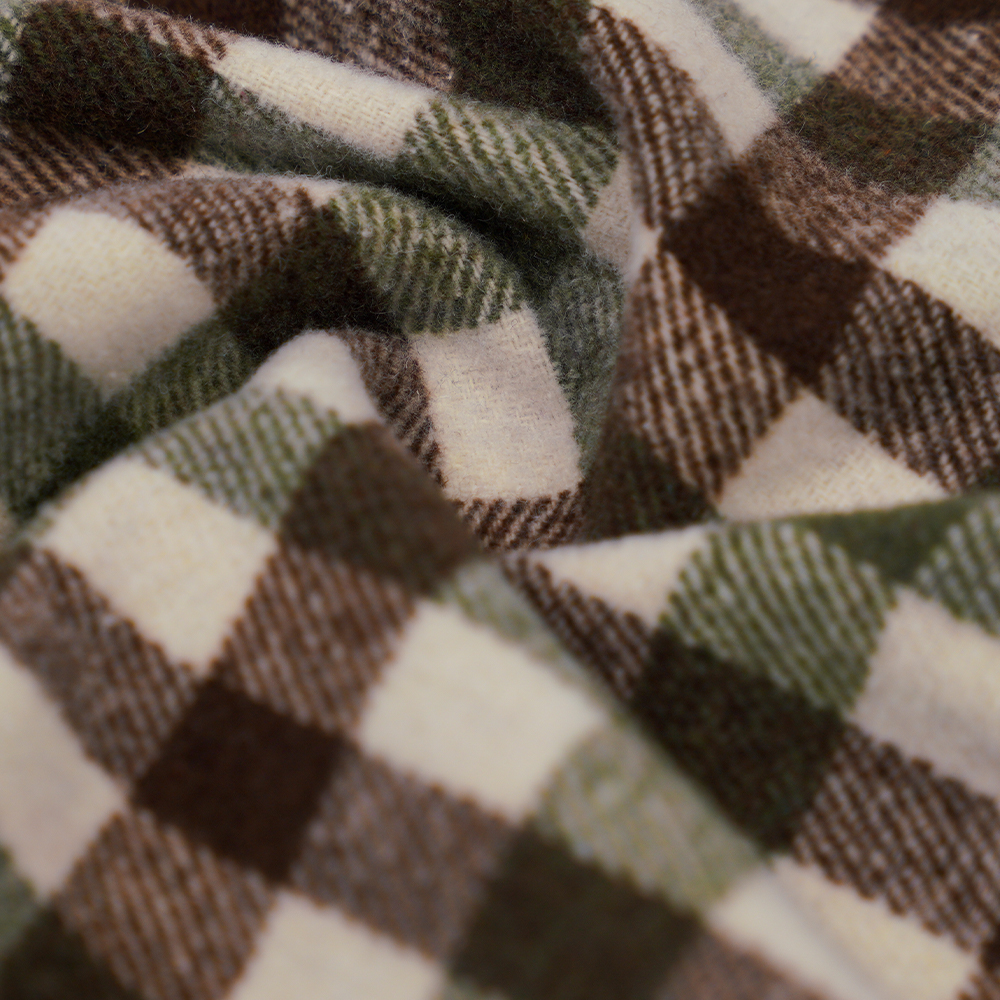 その他 100%、410G/M グリーン、ブラウン、ホワイト、ツイード糸、ML-701234