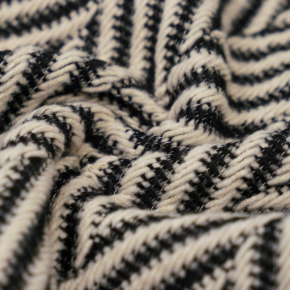 その他 100%、720G/M、クラシック黒と白、ツイード糸、ML-70230021-22090